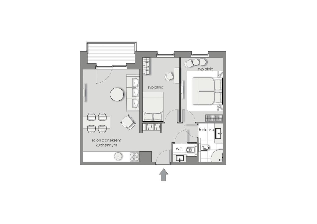 3Rooms Uno 4 Apartment Gdansk Exterior foto